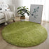 Round Fluffy Plush Carpet for Home Living Room Decor Thick Area Rugs Velvet Floor Mats
